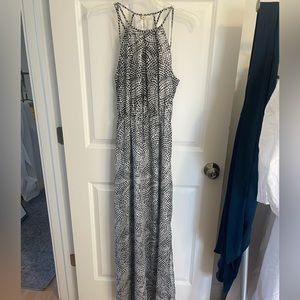 Black and White Maxi dress
